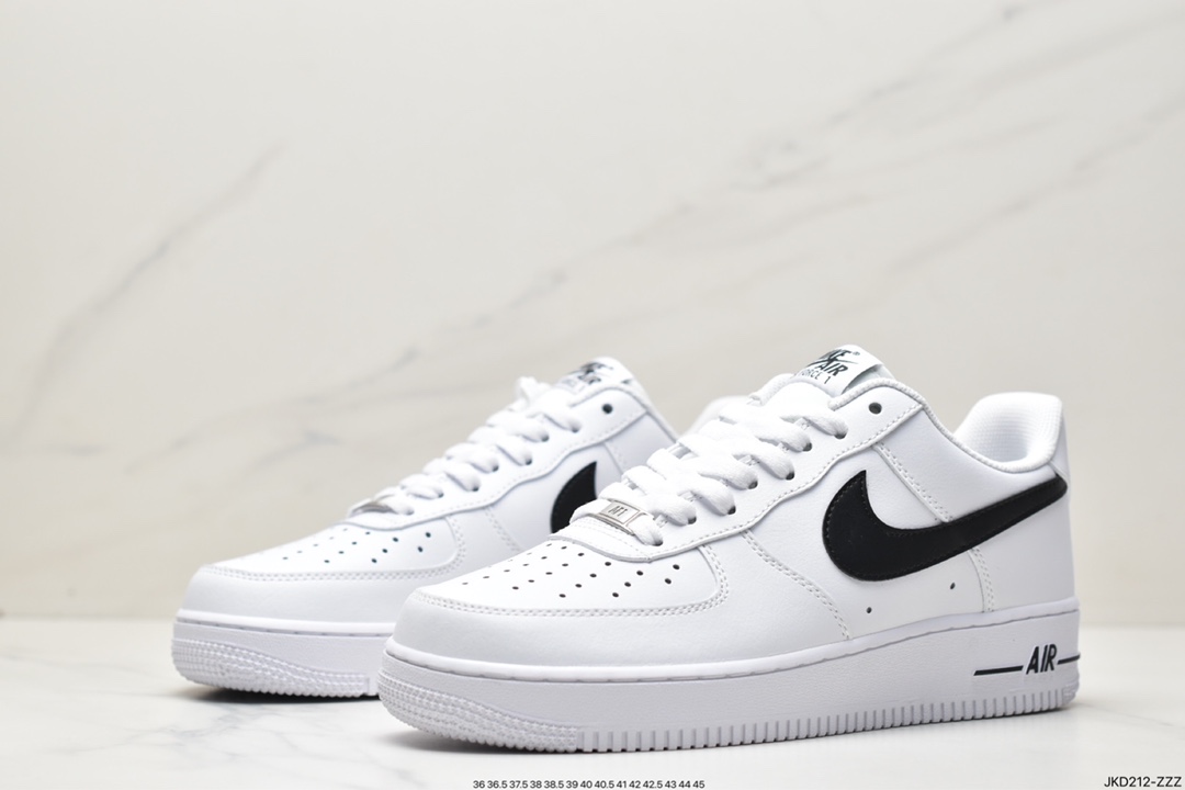 Nike Air Force 1 Low 07 Black and White Quan Zhilong 2.0 CJ0952-100