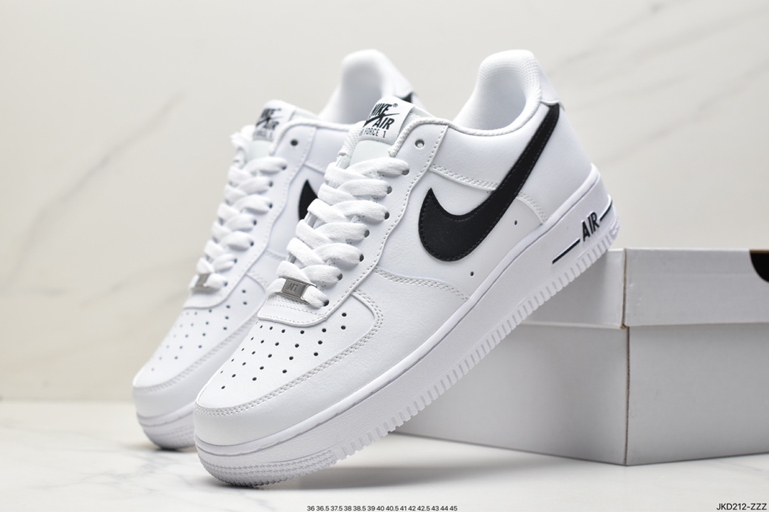 Nike Air Force 1 Low 07 Black and White Quan Zhilong 2.0 CJ0952-100