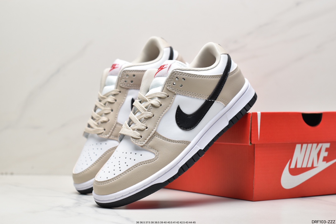 115 耐克Nike Dunk Low “Light lron Ore” 漆皮白灰 DQ7576-001