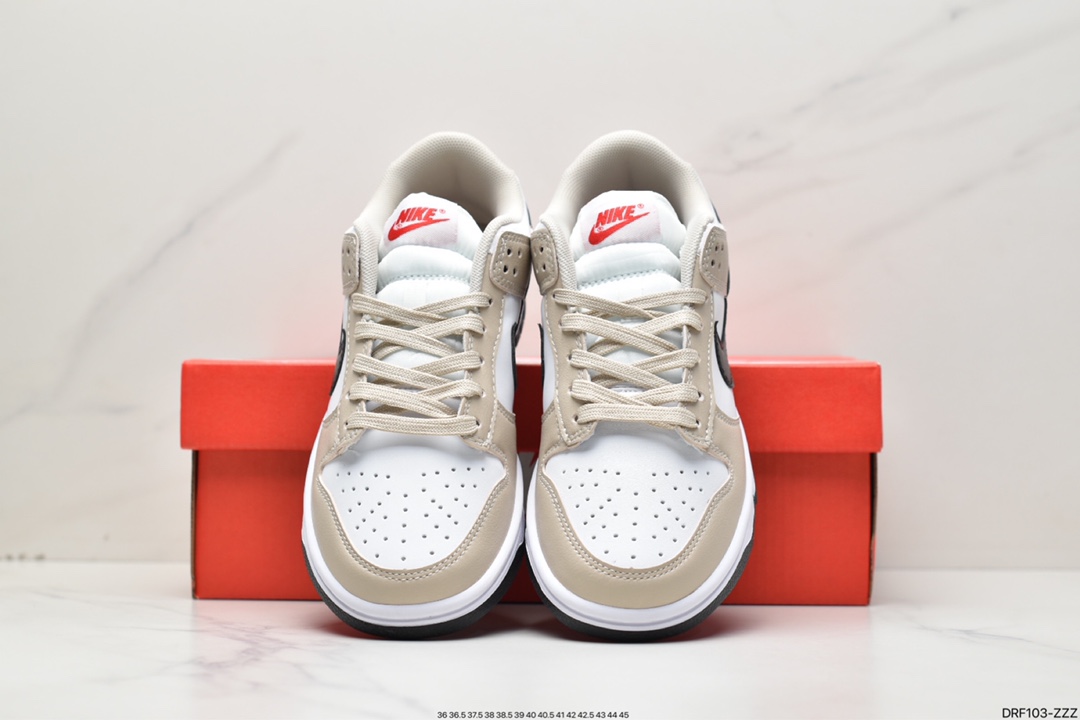 115 耐克Nike Dunk Low “Light lron Ore” 漆皮白灰 DQ7576-001