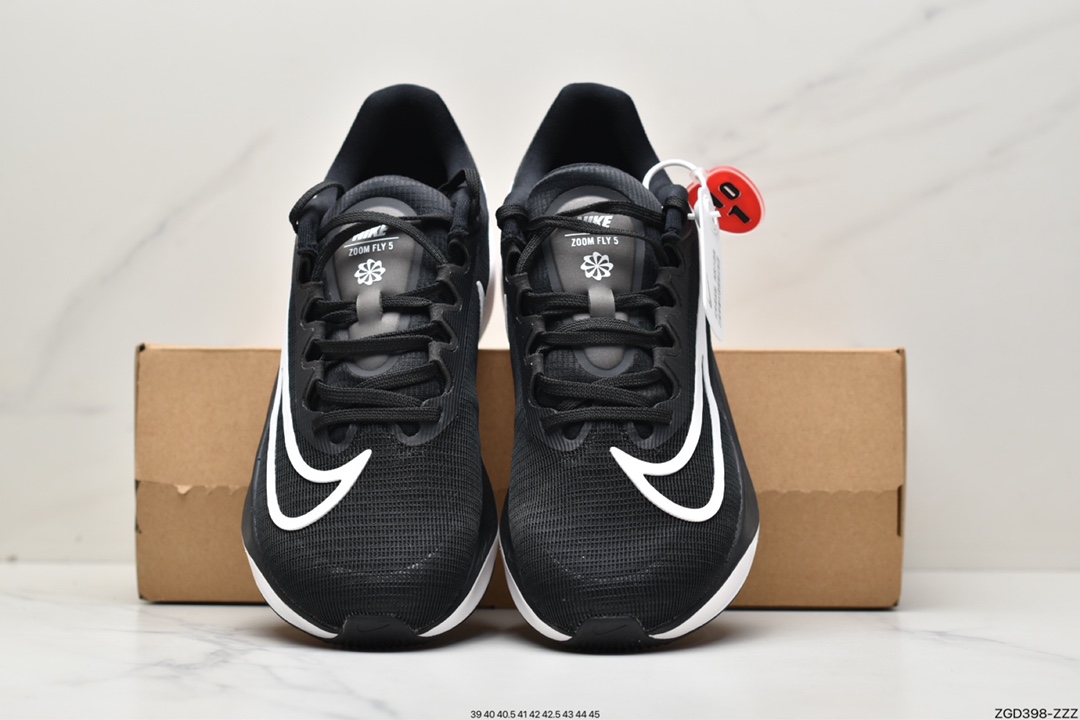 290 纯原NK Zoom Fly 5 飞行5代马拉松系列低帮透气休闲运动慢跑鞋 DM8968-001