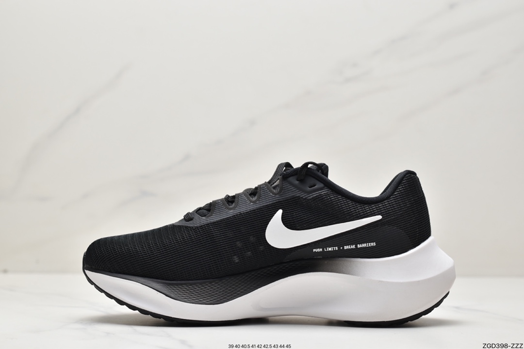 290 纯原NK Zoom Fly 5 飞行5代马拉松系列低帮透气休闲运动慢跑鞋 DM8968-001