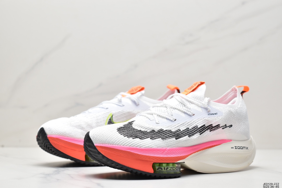 150 耐克NK Air Zoom Alphafly NEXT% Flyknit Rawdacious 慢跑鞋