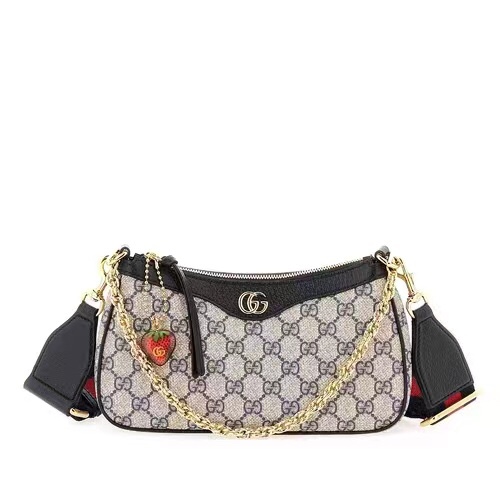 GG Logo Ophidia Handbag with Strawberry Fittings – Priced at $560 - 图片 2