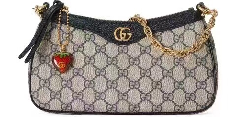 GG Logo Ophidia Handbag with Strawberry Fittings – Priced at $560 - 图片 8