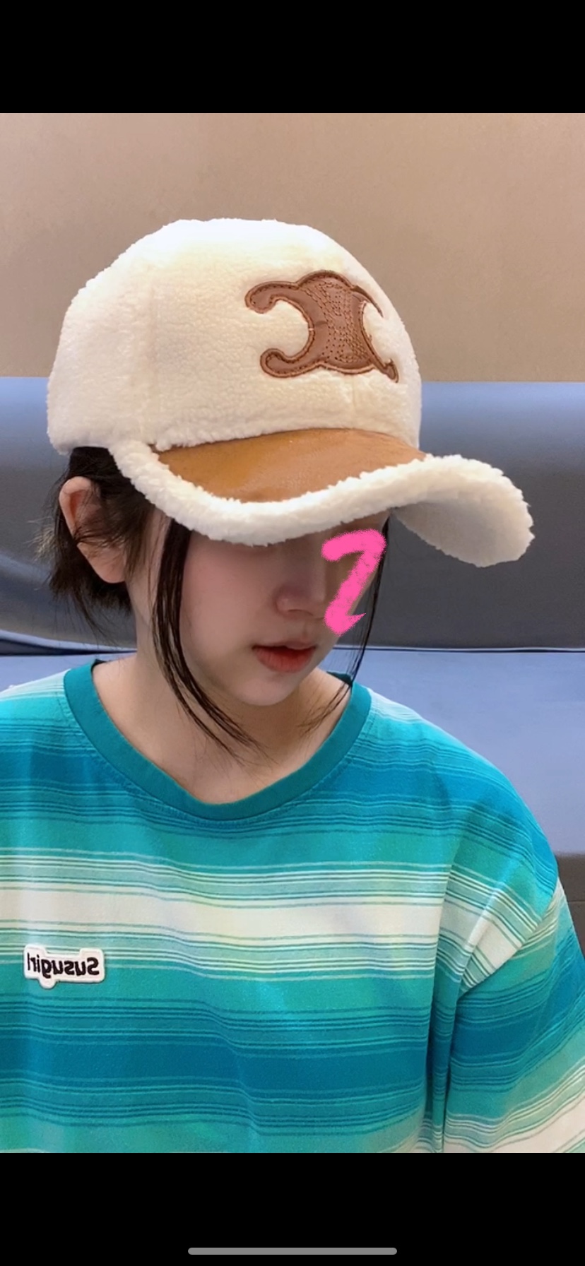 셀린느 모자 83058 Celine Cap