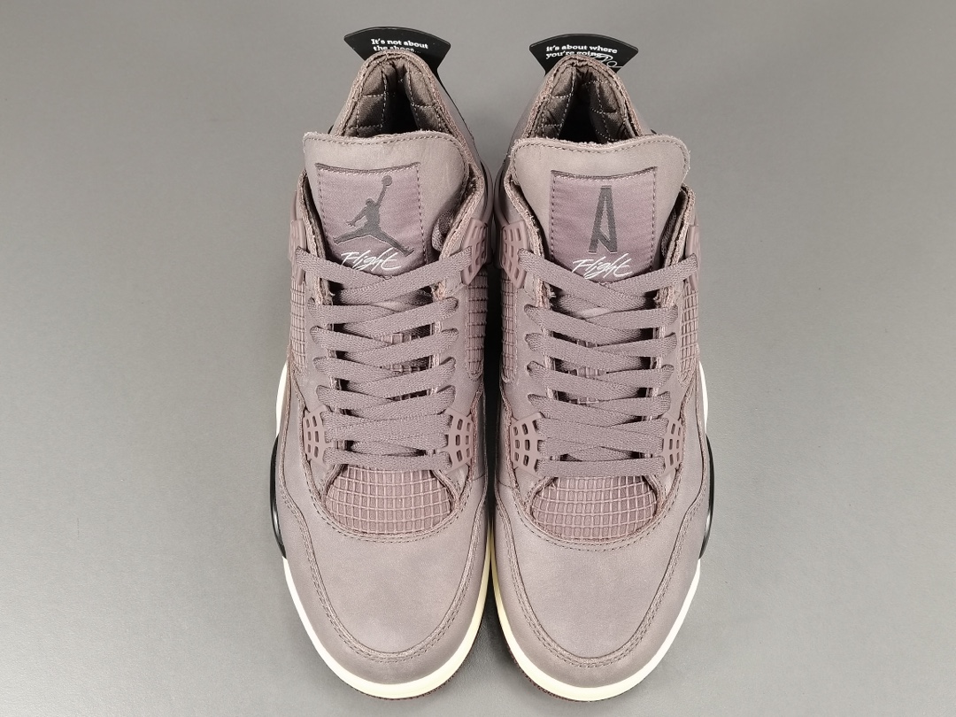  
【OG版：乔4】酒红色 A Ma Maniere x Air Jordan 4 Retro ＂Vio