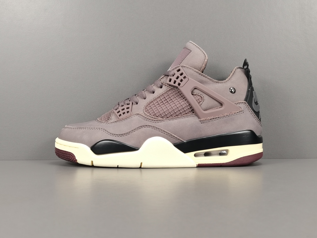  
【OG版：乔4】酒红色 A Ma Maniere x Air Jordan 4 Retro ＂Vio