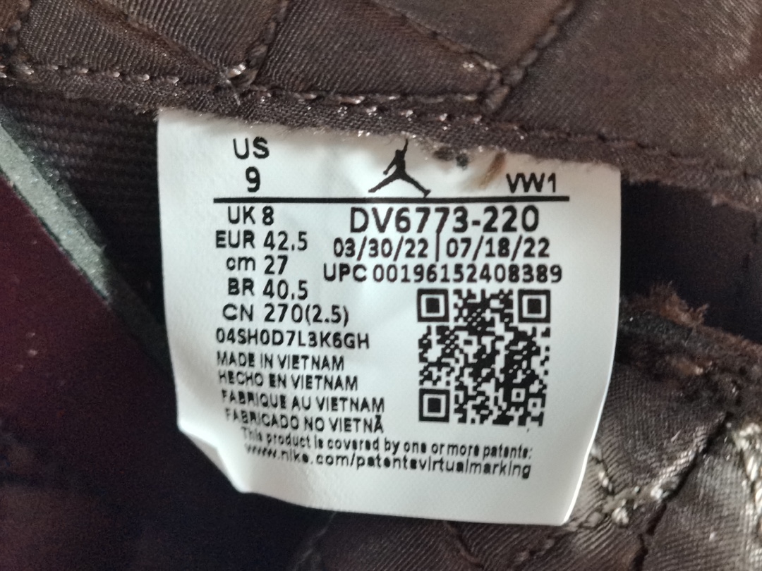  
【OG版：乔4】酒红色 A Ma Maniere x Air Jordan 4 Retro ＂Vio