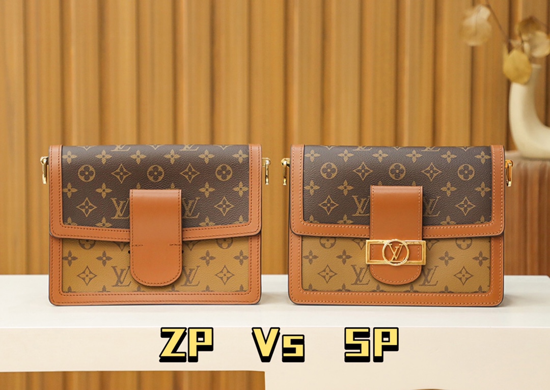 内部价 菱格变码SP免检 。 𝐃𝐀𝐔𝐏𝐇𝐈𝐍𝐄新版系列 #M45958#免检版 
▪️𝐙𝐏 𝐕𝐬 𝐒𝐏▪️
细品品质自带的说服力！