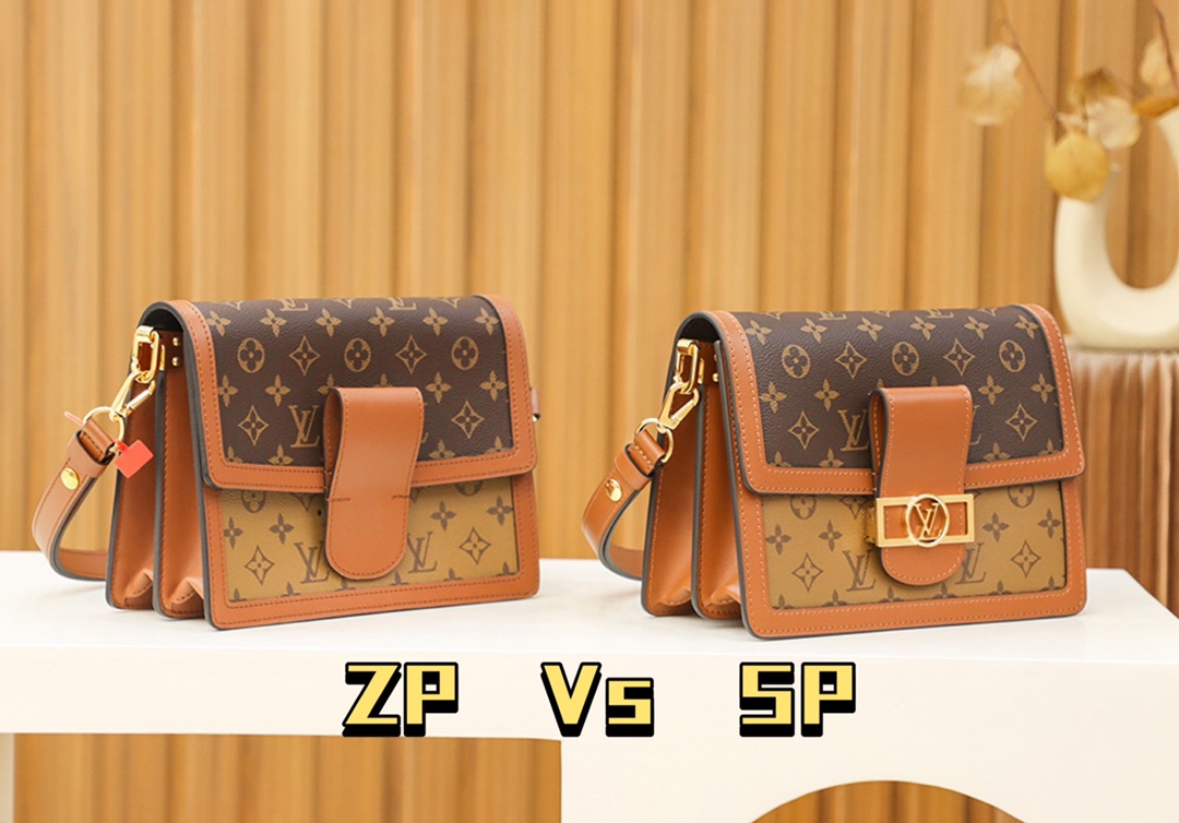 内部价 菱格变码SP免检 。 𝐃𝐀𝐔𝐏𝐇𝐈𝐍𝐄新版系列 #M45958#免检版 
▪️𝐙𝐏 𝐕𝐬 𝐒𝐏▪️
细品品质自带的说服力！