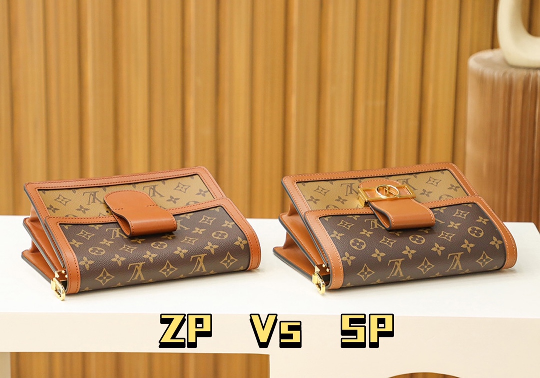 内部价 菱格变码SP免检 。 𝐃𝐀𝐔𝐏𝐇𝐈𝐍𝐄新版系列 #M45958#免检版 
▪️𝐙𝐏 𝐕𝐬 𝐒𝐏▪️
细品品质自带的说服力！