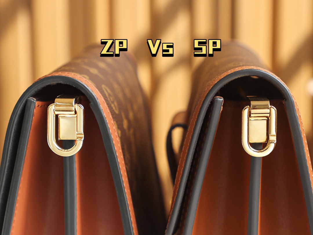 内部价 菱格变码SP免检 。 𝐃𝐀𝐔𝐏𝐇𝐈𝐍𝐄新版系列 #M45958#免检版 
▪️𝐙𝐏 𝐕𝐬 𝐒𝐏▪️
每一次的细节对比，
只为了让你们更了解我们的品质！