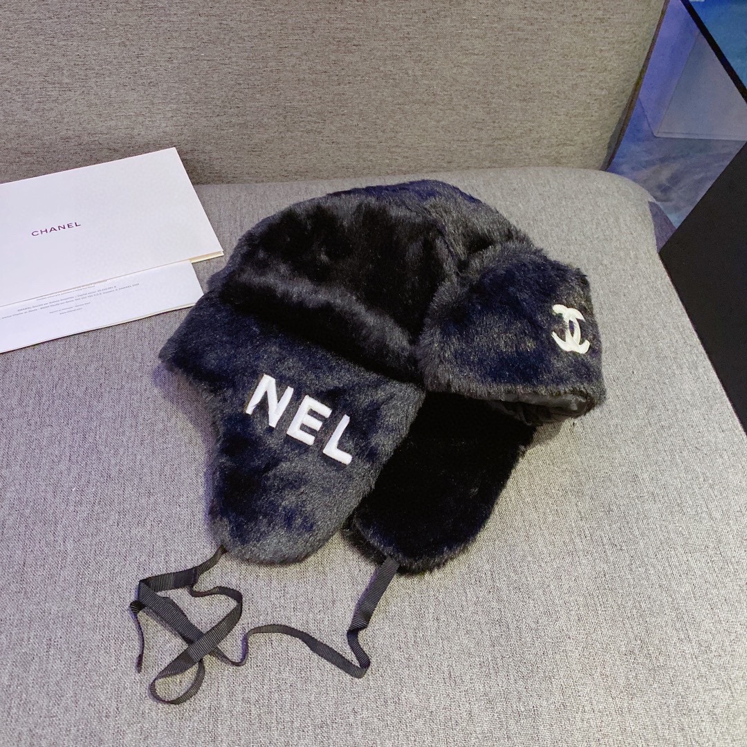 Chanel Hats Knitted Hat Rabbit Hair Fall/Winter Collection