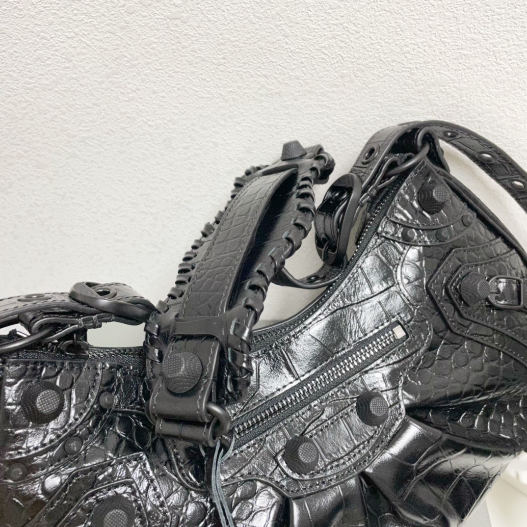 巴黎世家 Balenciaga 高定经典皮革女包手袋 #E1E64ED9 5