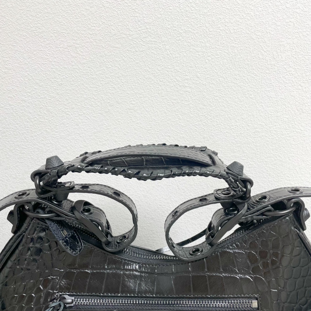 巴黎世家 Balenciaga 高定经典皮革女包手袋 #E1E64ED9 7