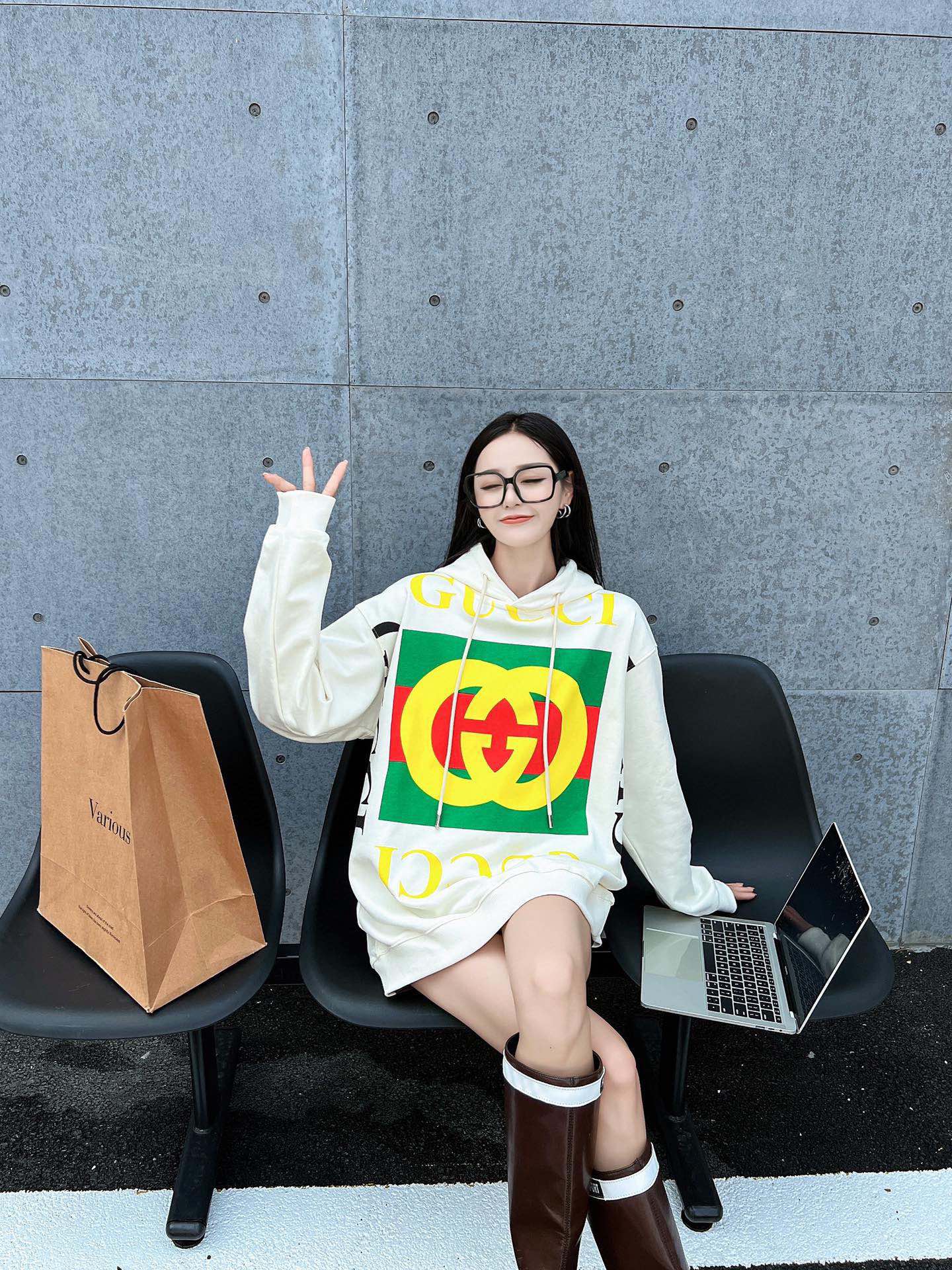 #上身实拍# GUCCI/古驰 秋冬新款