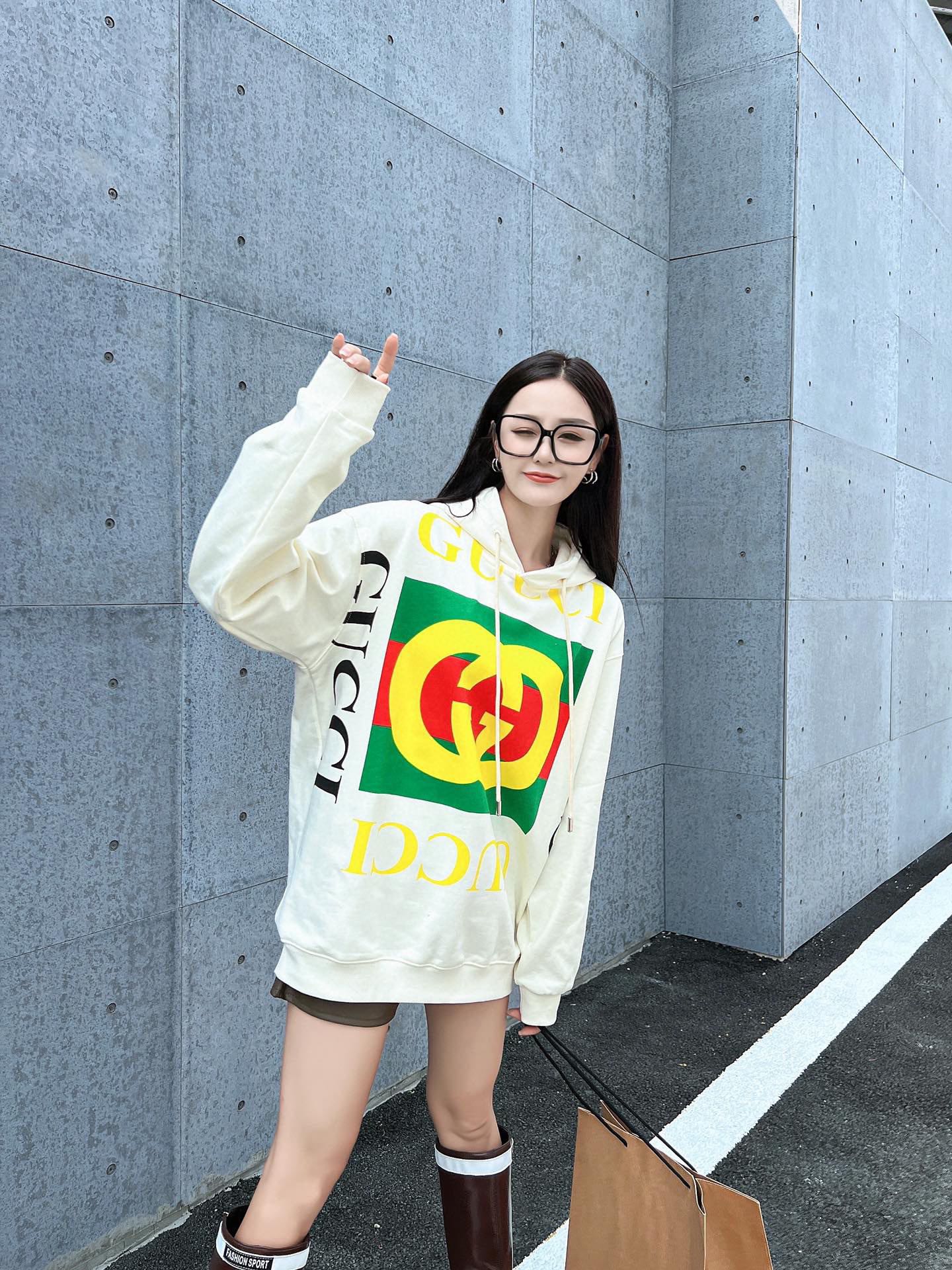 #上身实拍# GUCCI/古驰 秋冬新款