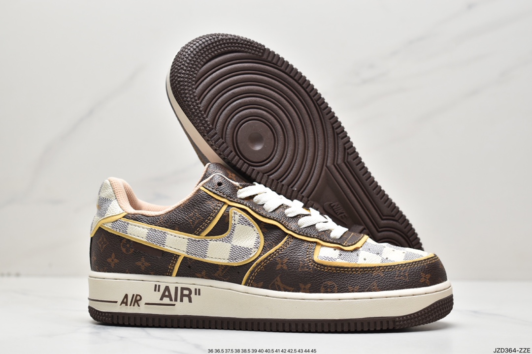 140 空军一号 Air Force 1 Low x LV联名 空军一号低帮板鞋