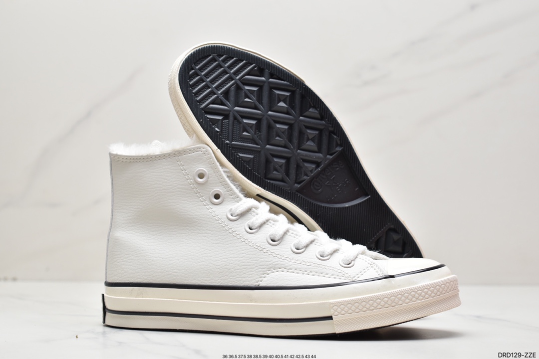 Add velvet to keep warm Converse retro Samsung high-level casual sports vulcanized all-match sneakers 569516C