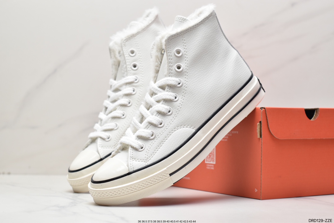 Add velvet to keep warm Converse retro Samsung high-level casual sports vulcanized all-match sneakers 569516C