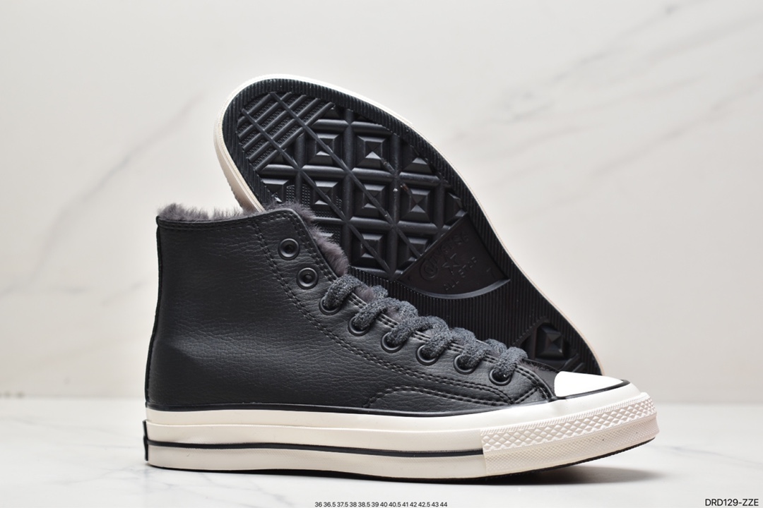 Add velvet to keep warm Converse retro Samsung high-level casual sports vulcanized all-match sneakers 569516C