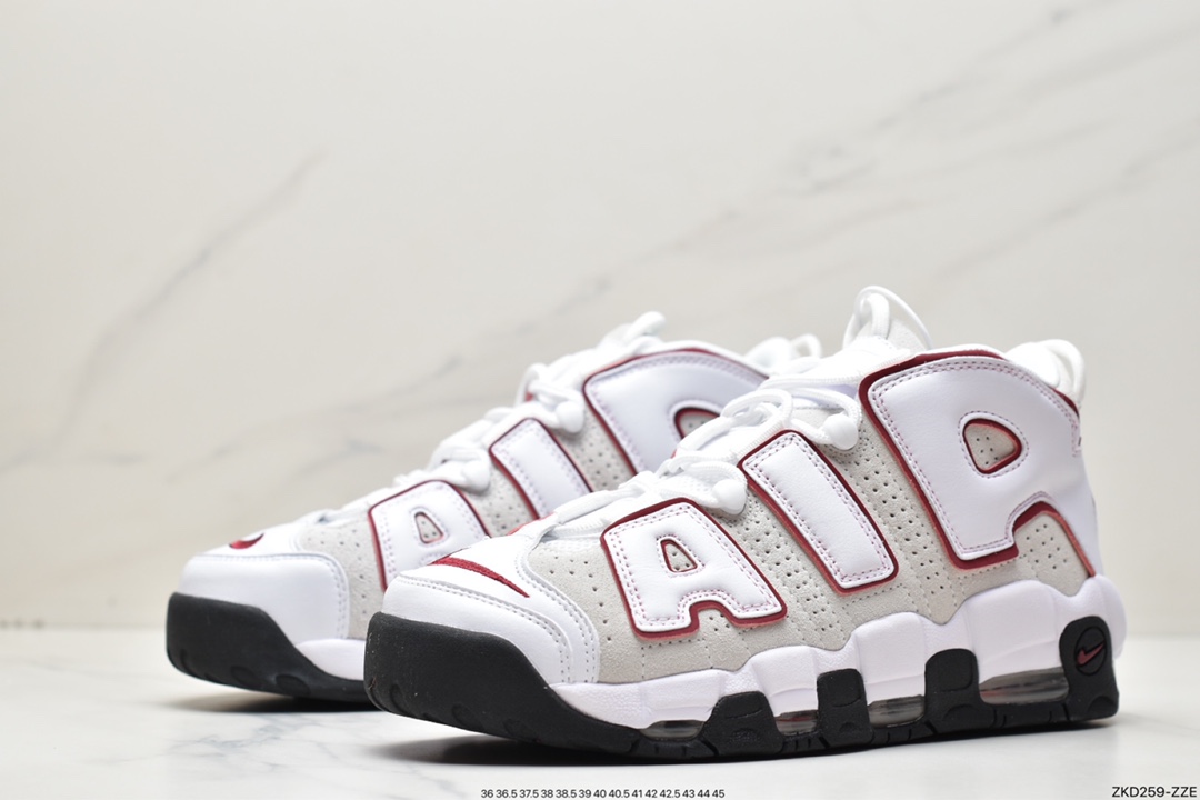 270 耐克Nike Air More Uptempo'96”White/Navy”皮蓬一代FB1380-100