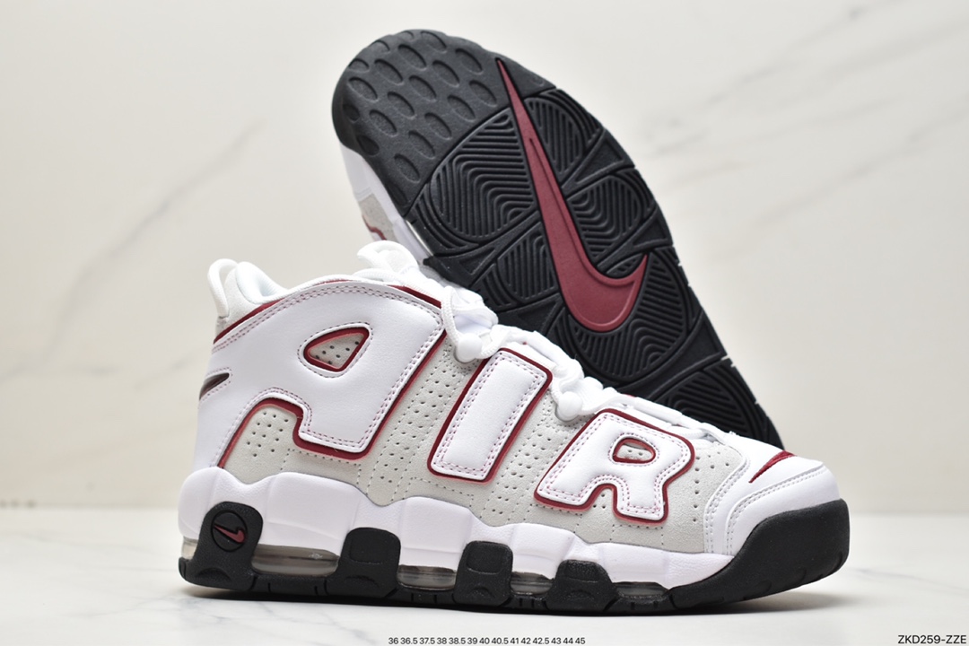 270 耐克Nike Air More Uptempo'96”White/Navy”皮蓬一代FB1380-100