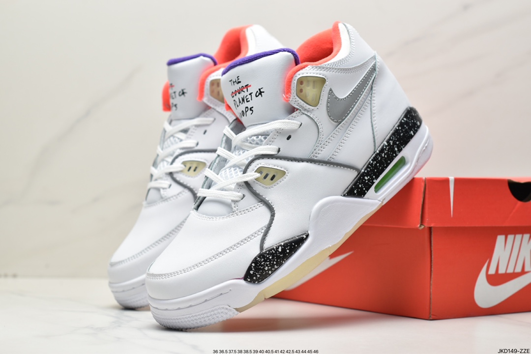 160 耐克Nike Air Flight 89”White/Purple”飞行兄弟89系列中帮CN0050-101