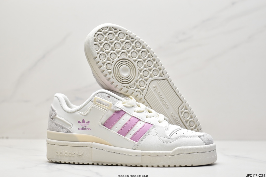 /adidas originals Forum 84 Low ”Concrete Roman Series Velcro Low Top HO1916