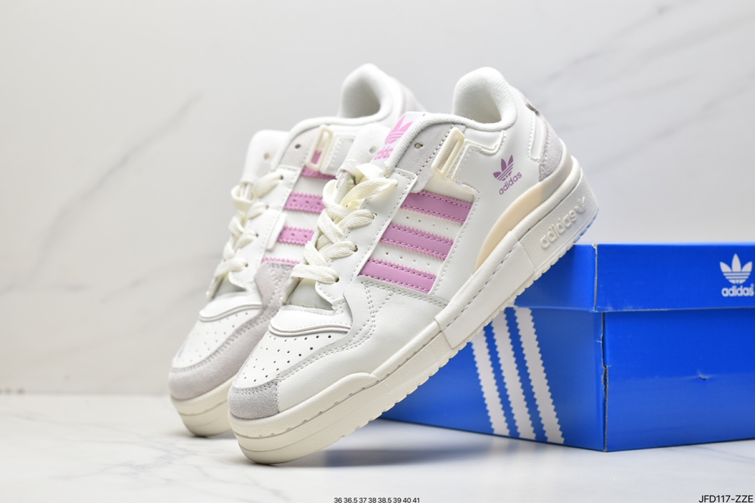 /adidas originals Forum 84 Low ”Concrete Roman Series Velcro Low Top HO1916