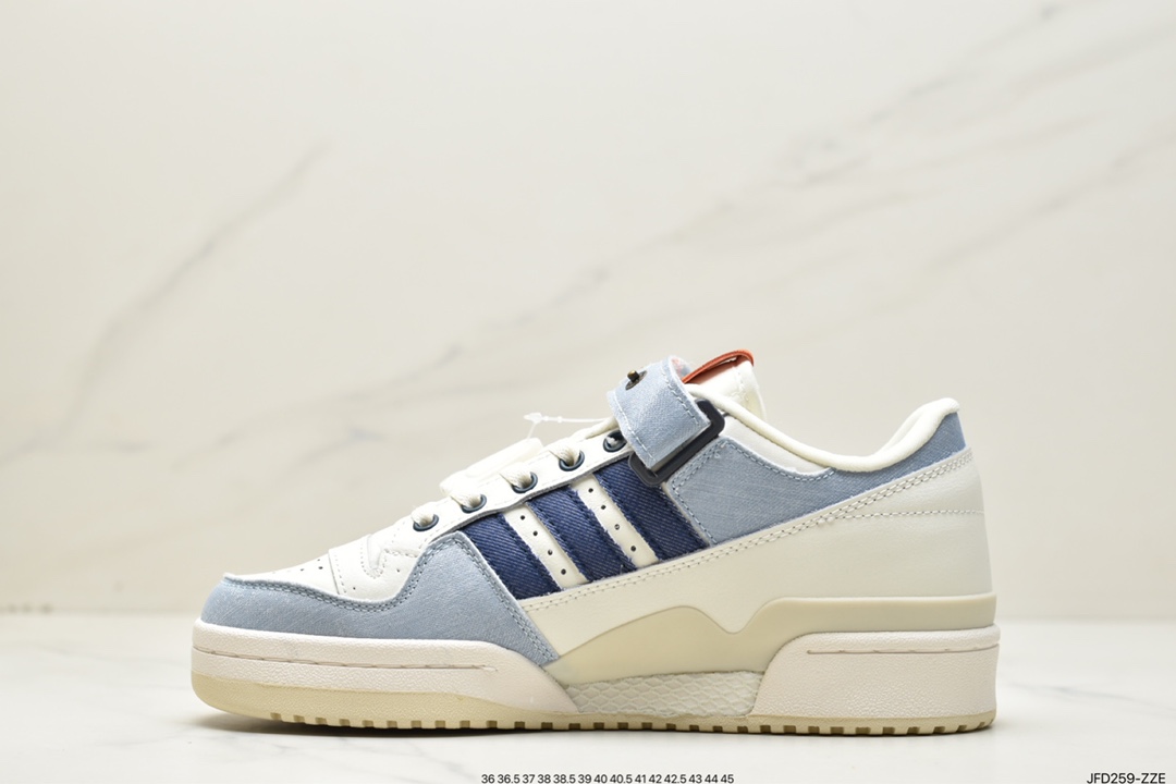 Adidas Originals Forum 84 Low Rome series Velcro low-top retro lace-up all-match casual sports shoes GX2162