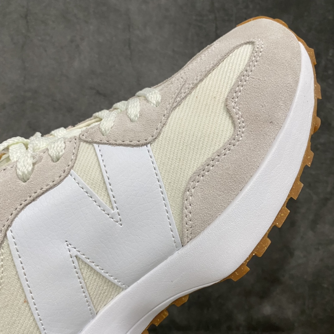 New Balance NB327 Series Retro Sports Shoes White Orange WS327RA