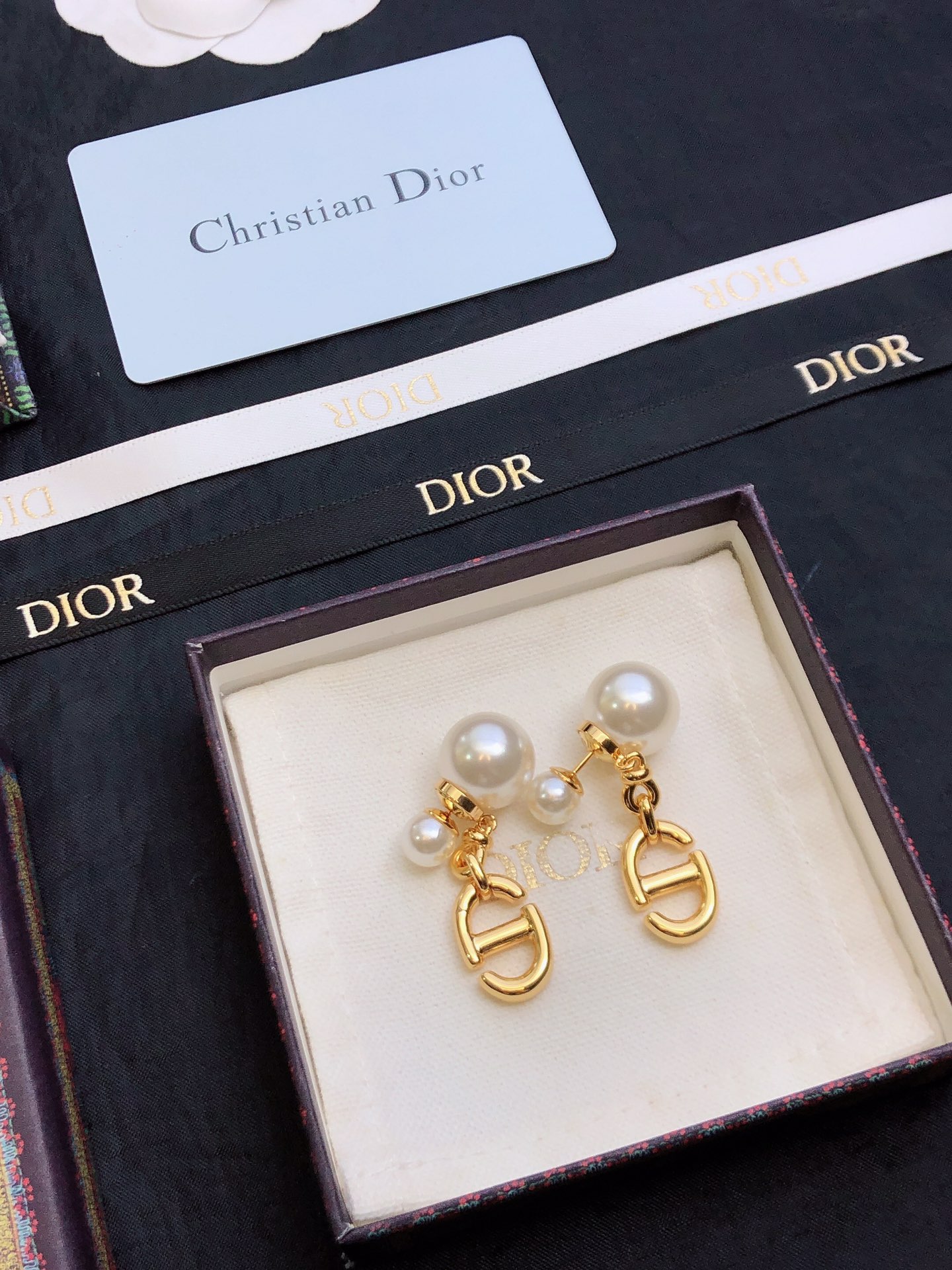 Where to buy Replicas
 Dior Jewelry Earring Yellow Brass