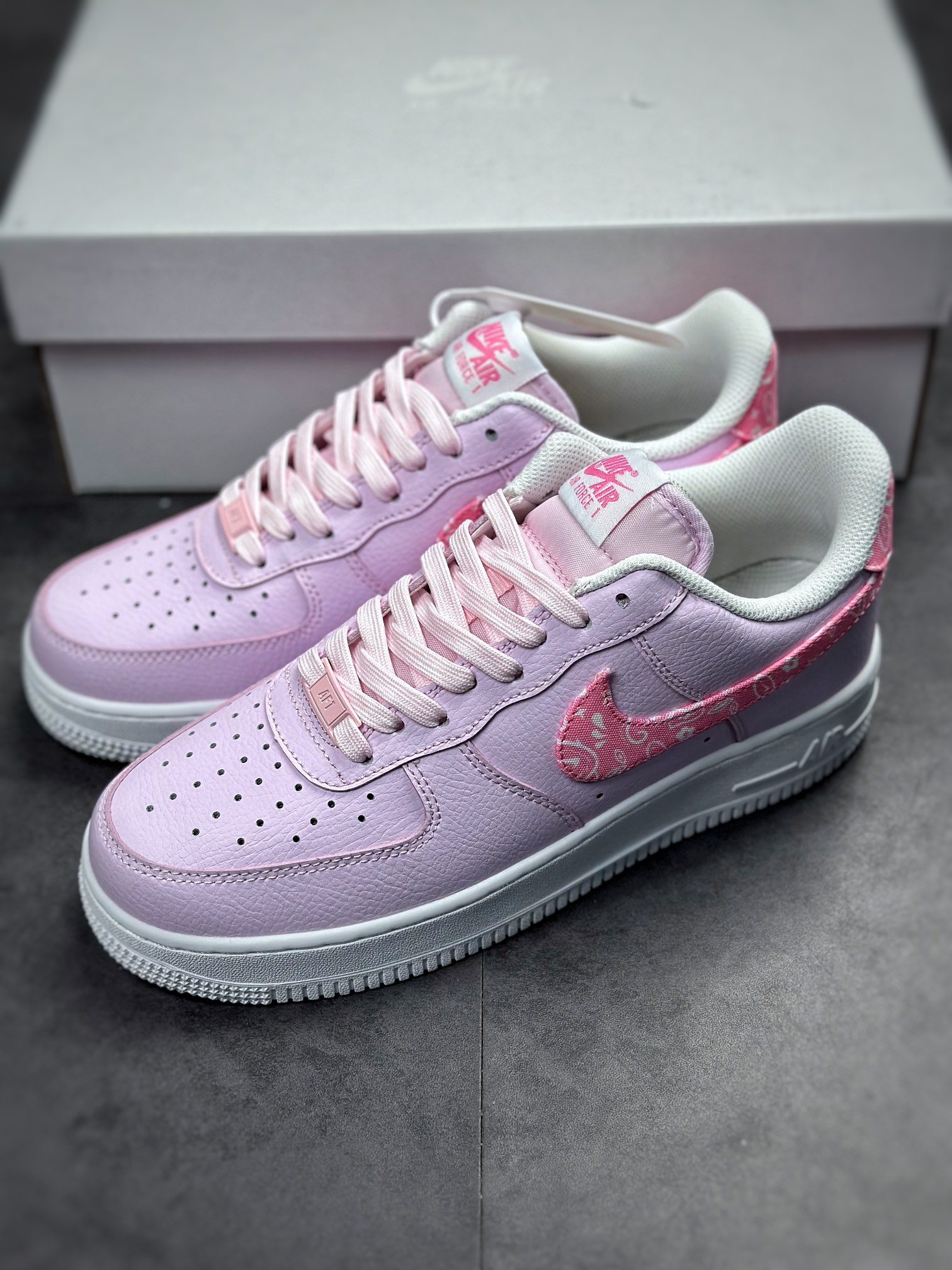 Nike Air Force 1 Low 07 Purple Pink Cashew Flower FD1448-664-Top High Quatity Cheap Sneakers Fashion Clothing Clothes Bags handbags Shoes of all Brand wholesale With The best Quality And Beautiful Price from China Factory Chinese suppliers wholesaler seller Nike Air Force 1 Low 07 Purple Pink Cashew Flower FD1448-664