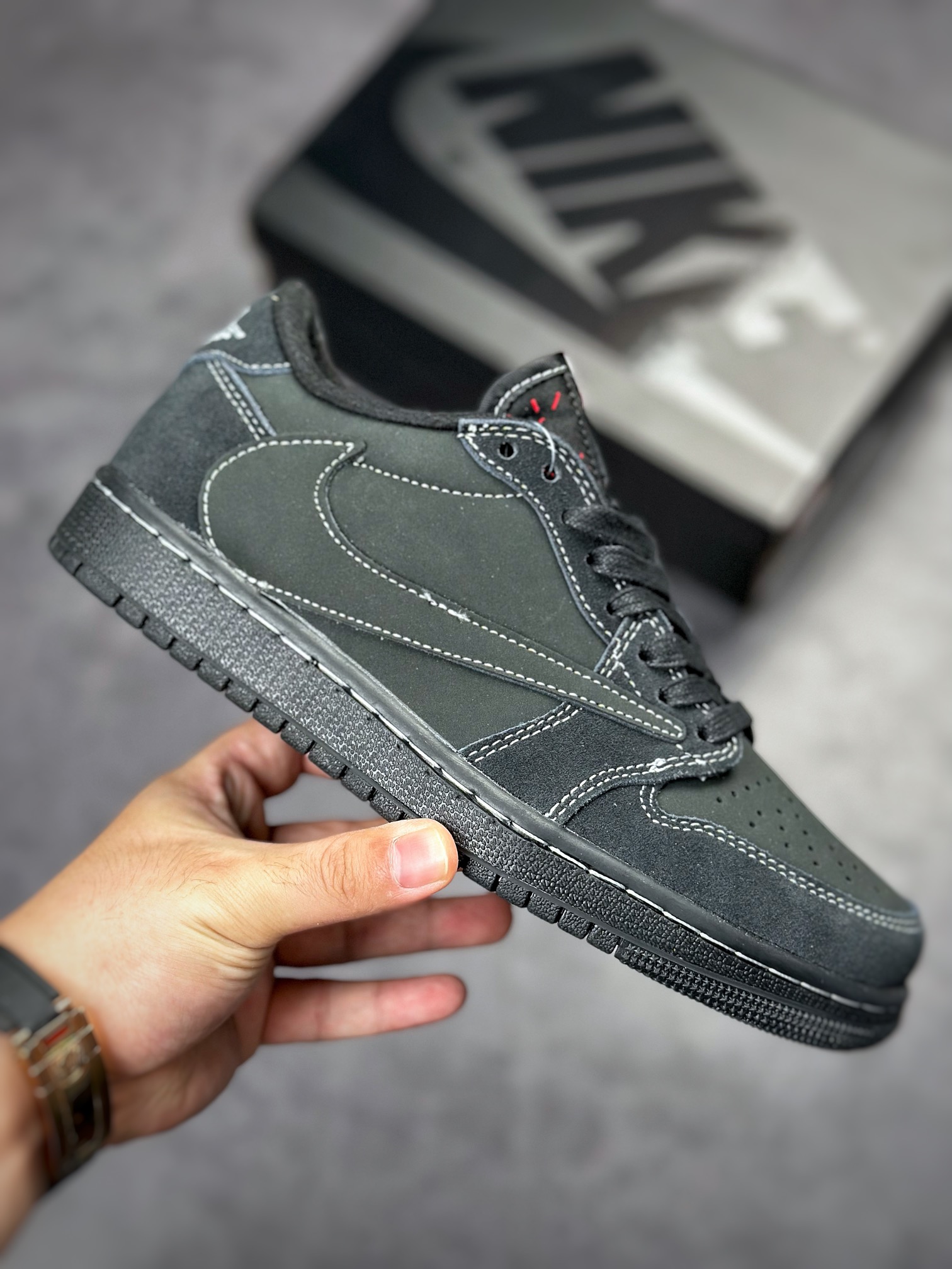 Fragment x TS x Air Jordan 1 Low Tripartite Joint Barb Low Help DM7866-001-Top High Quatity Cheap Sneakers Fashion Clothing Clothes Bags handbags Shoes of all Brand wholesale With The best Quality And Beautiful Price from China Factory Chinese suppliers wholesaler seller Fragment x TS x Air Jordan 1 Low Tripartite Joint Barb Low Help DM7866-001