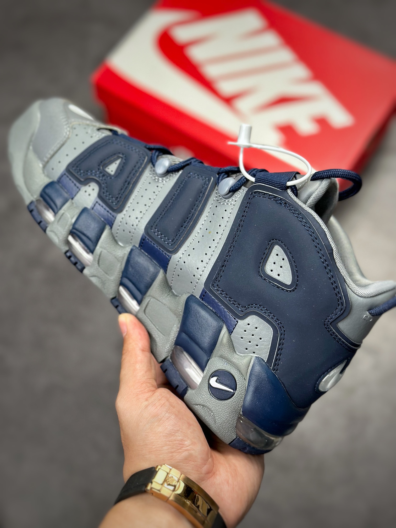 PP version Air More Uptempo midnight blue 921948-003