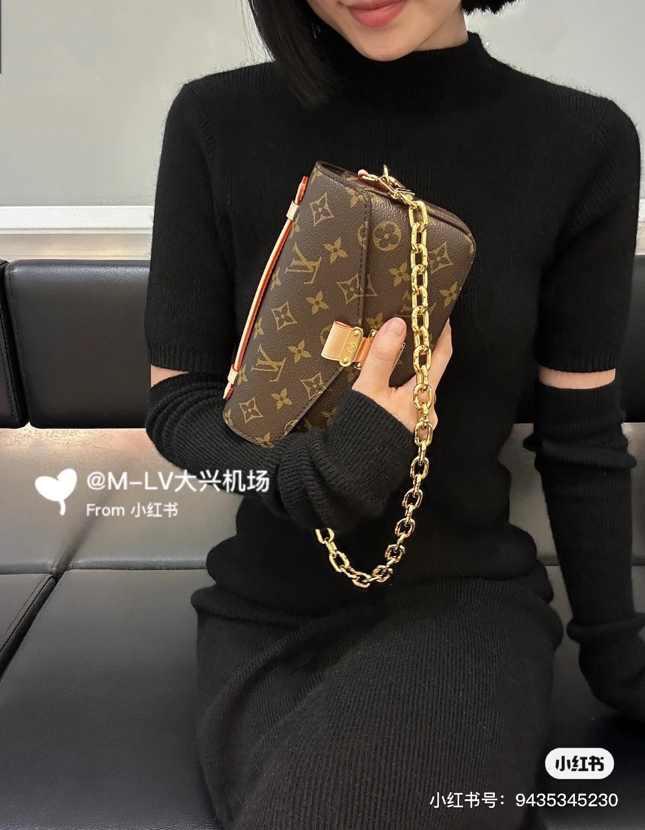 M46279 Monogram on-body photos. - Bag 7
