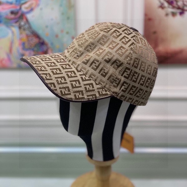 Unsurpassed Quality Fendi Hats Baseball Cap Wholesale Imitation Designer Replicas Canvas Cowhide