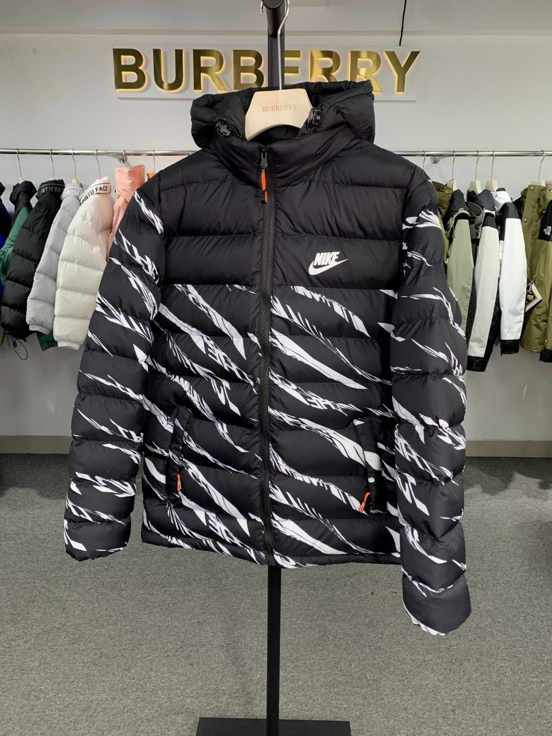 195 耐克nike 新款羽绒棉服内里水貂绒