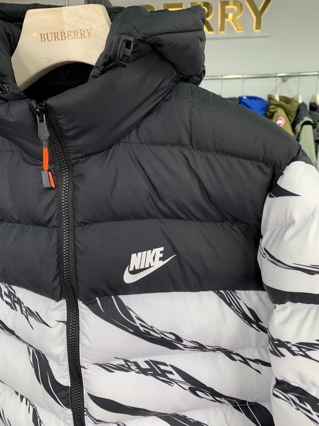 195 耐克nike 新款羽绒棉服内里水貂绒