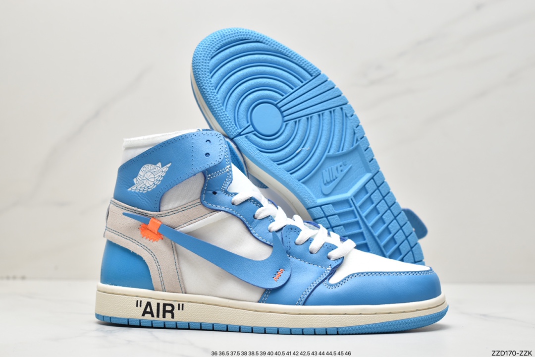 250 Air Jordan 1 Retro High OG”UNC”AJ1代经典复古高帮百搭文化运动篮球鞋AQ0818-148