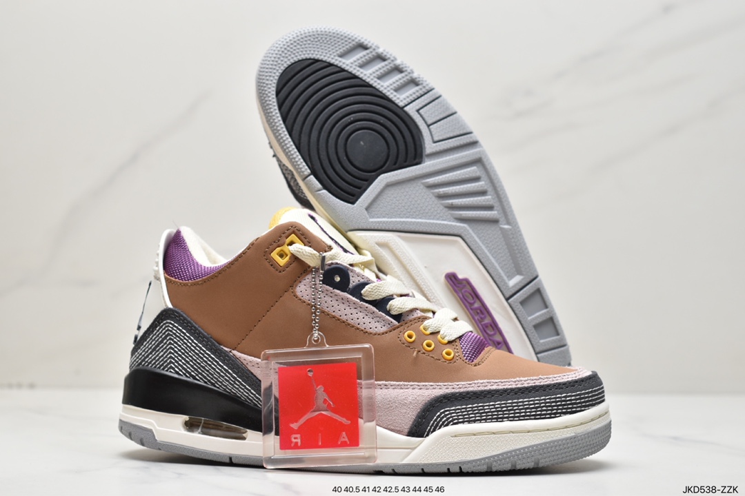 160 耐克Nike Air Jordan 3 Retro”Knicks”迈克尔·乔丹AJ3代中帮篮球鞋 338614-500