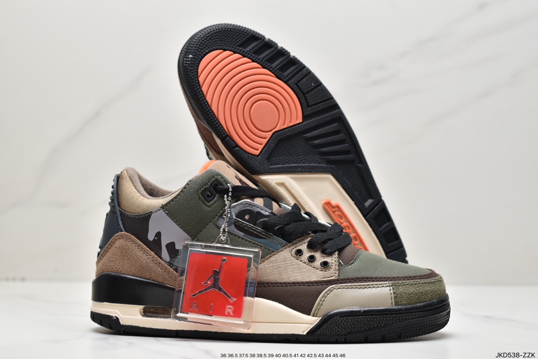 160 耐克Nike Air Jordan 3 Retro”Knicks”迈克尔·乔丹AJ3代中帮篮球鞋 338614-500
