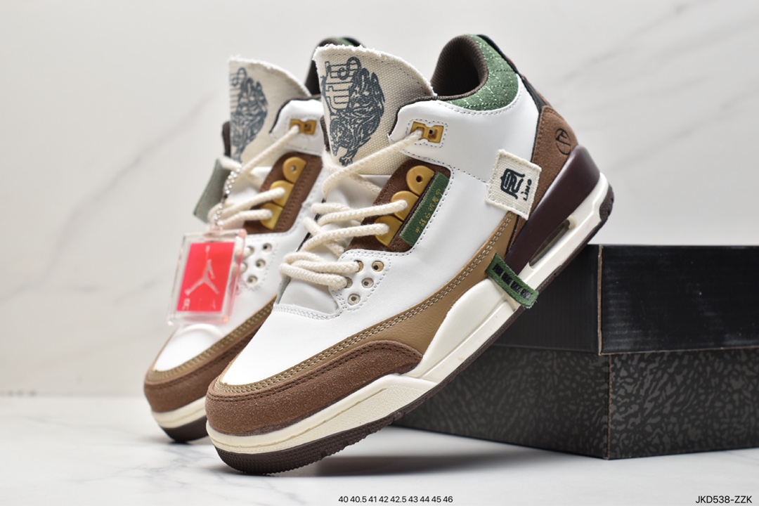 160 耐克Nike Air Jordan 3 Retro”Knicks”迈克尔·乔丹AJ3代中帮篮球鞋 338614-500