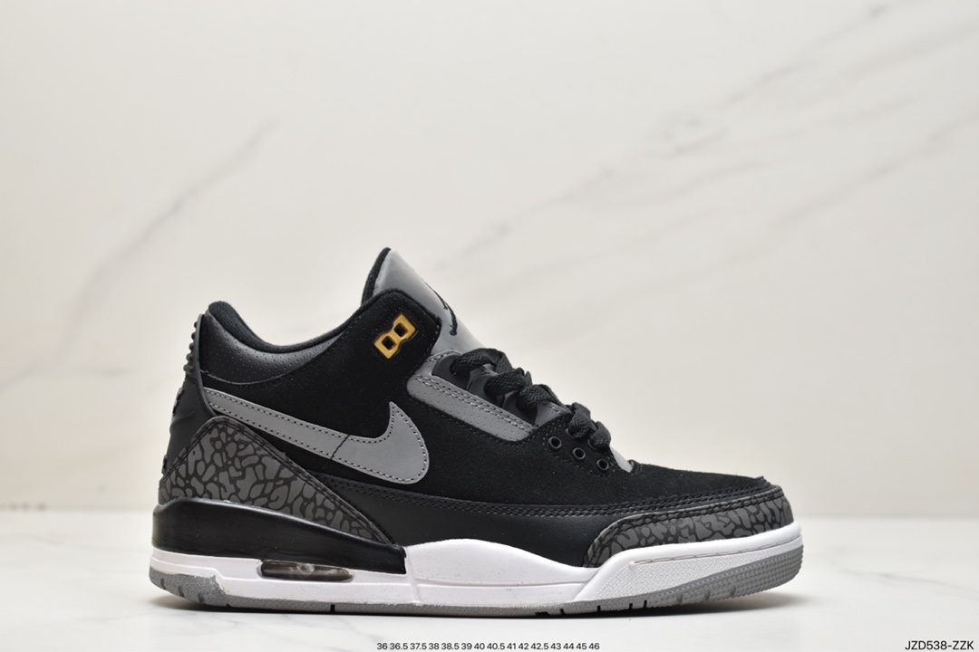 140 耐克Nike Air Jordan 3 Retro”Knicks”迈克尔·乔丹AJ3代中帮篮球鞋CT8529-012