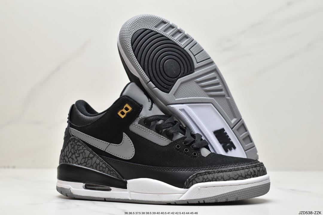 140 耐克Nike Air Jordan 3 Retro”Knicks”迈克尔·乔丹AJ3代中帮篮球鞋CT8529-012