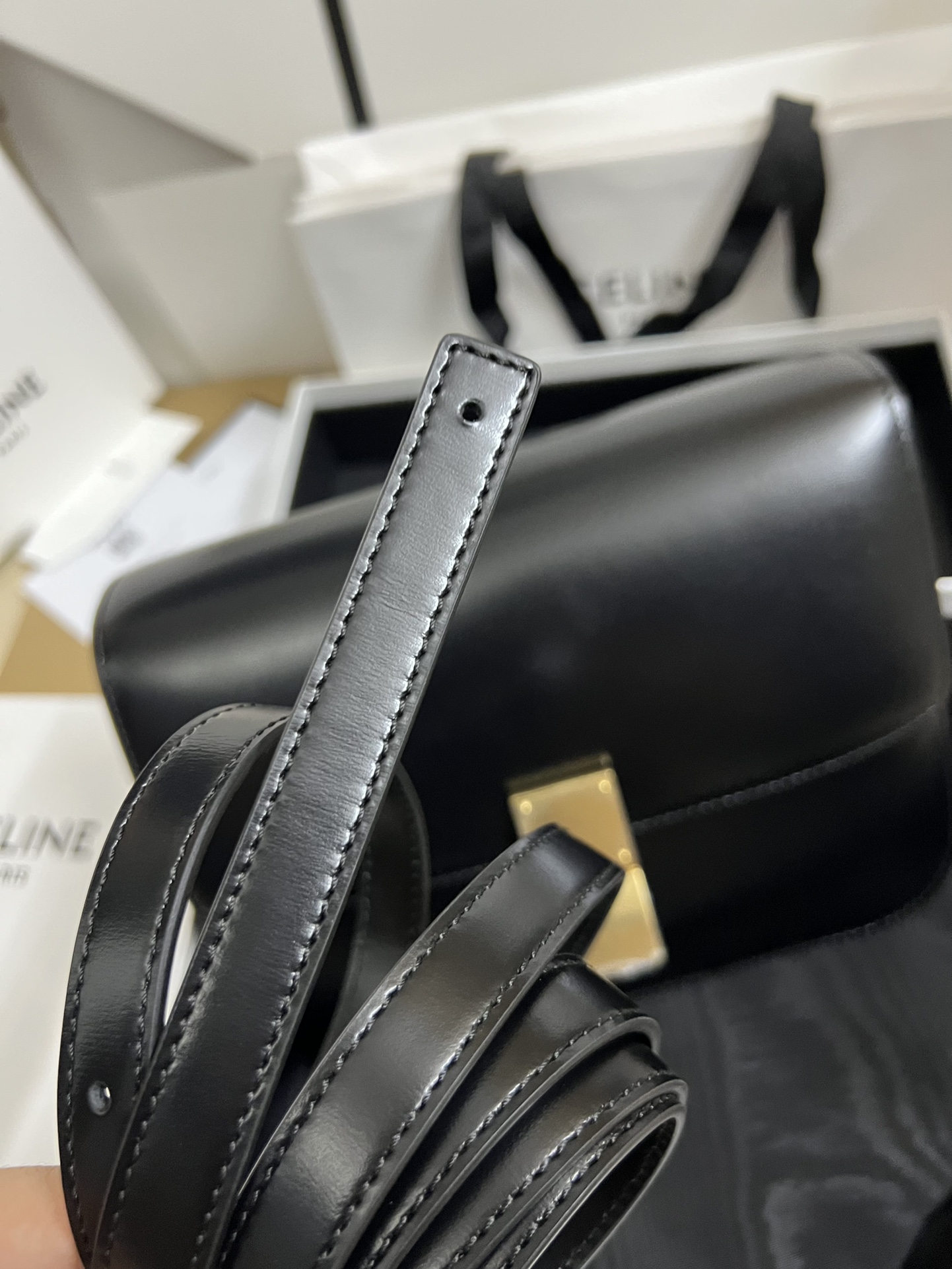 Celine Original factory grade hand rubbing lines