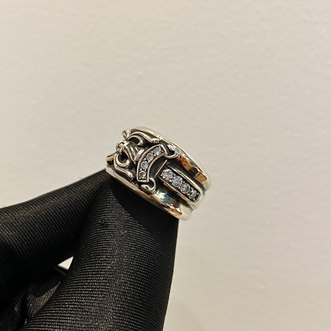 Rings, 925 silver with diamond customization