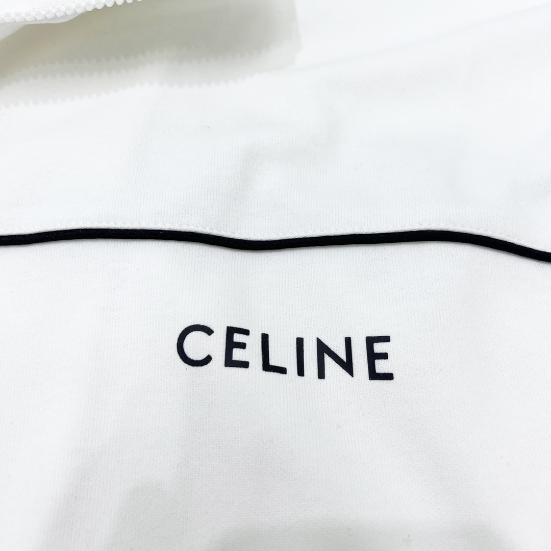 280 CELINE/赛琳 22FW 胸口徽标logo运动休闲外套